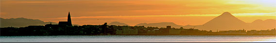 Reykjav�k og Keilir